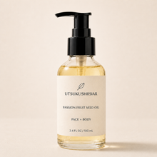 UTSUKUSHIISIAR Passion Fruit Seed Oil 100 mL glass pump